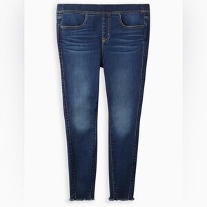 Torrid Lean Jean Skinny Super Soft High-Rise Jean - Dark Triton **TALL**